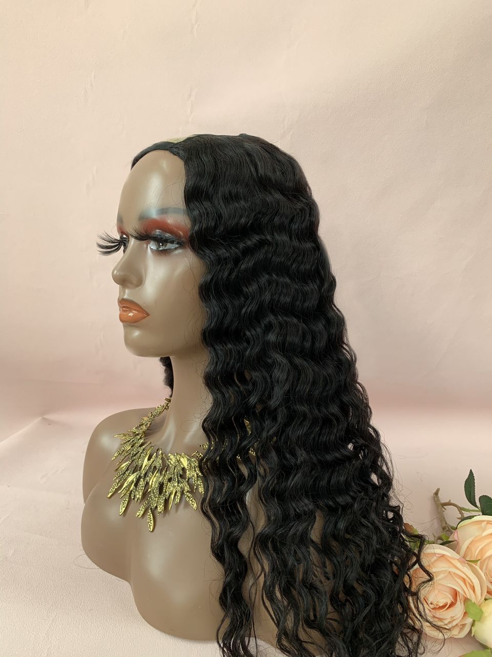 Kinky Kurly 20 INCH U Shape Wig Hair Addiction Collection