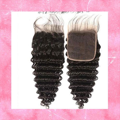 quality 100%Wave 4x4 Closure, 100% Virgin Human Hair, Natural