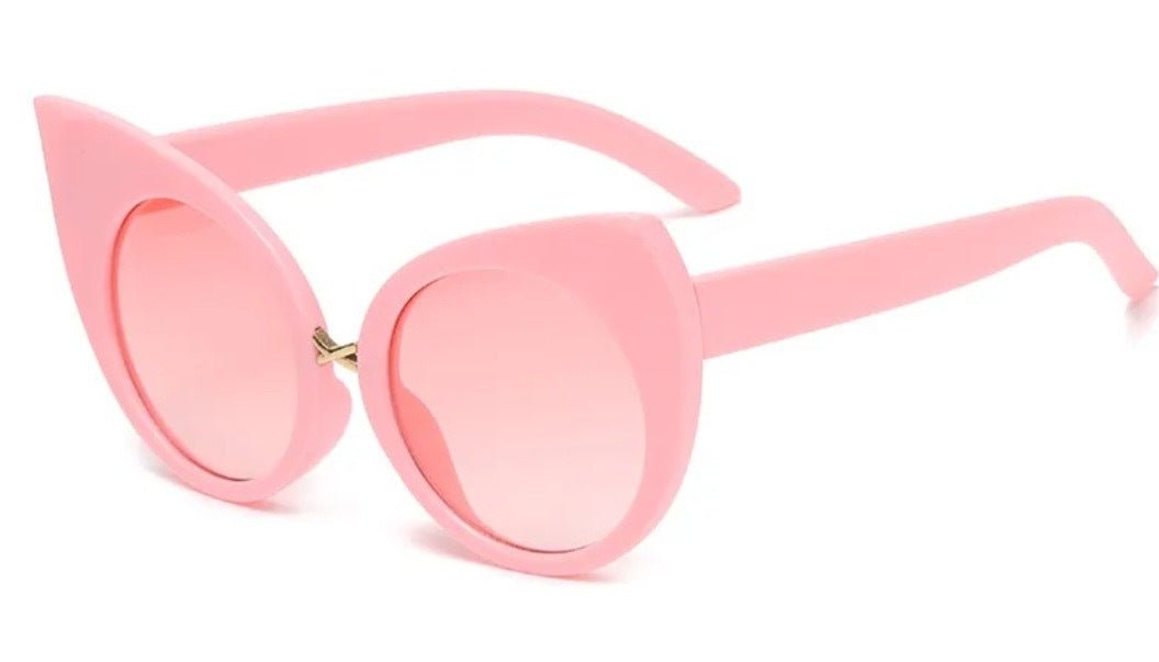 H.A.C. Oversized Round Sunglasses - Comfortable & Stylish Daily Wear with a Unique Twist - Hair Addiction Collection