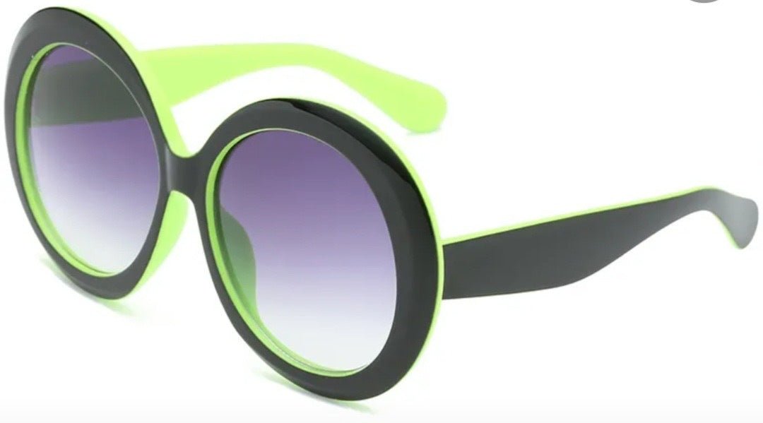 Oversized Round Sunglasses - Comfortable & Stylish Daily Wear