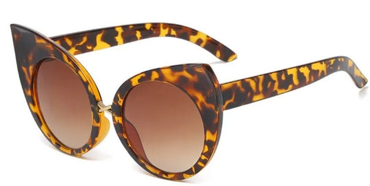 Oversized Round Sunglasses - Comfortable & Stylish Daily Wear