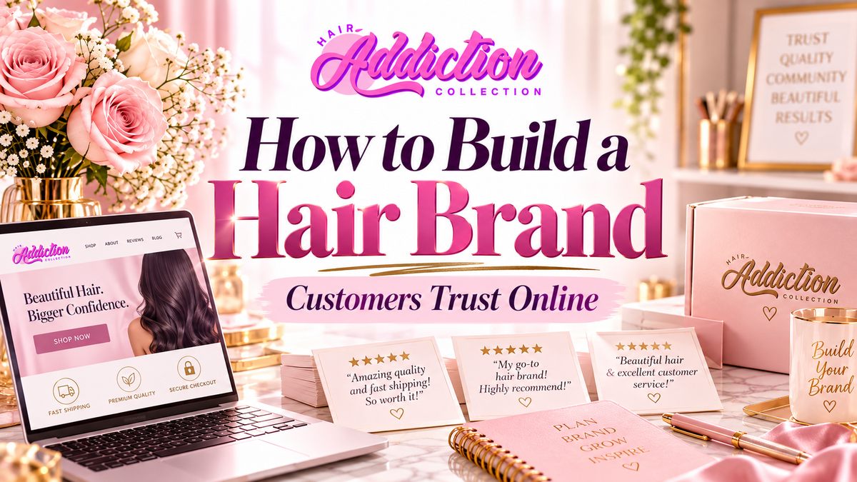 How to Build a Hair Brand Customers Trust - Hair Addiction Collection