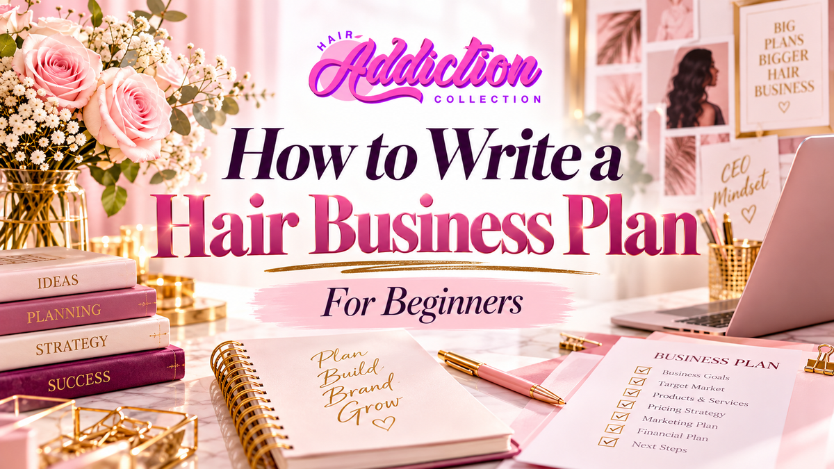 How to Write a Hair Business Plan - Hair Addiction Collection