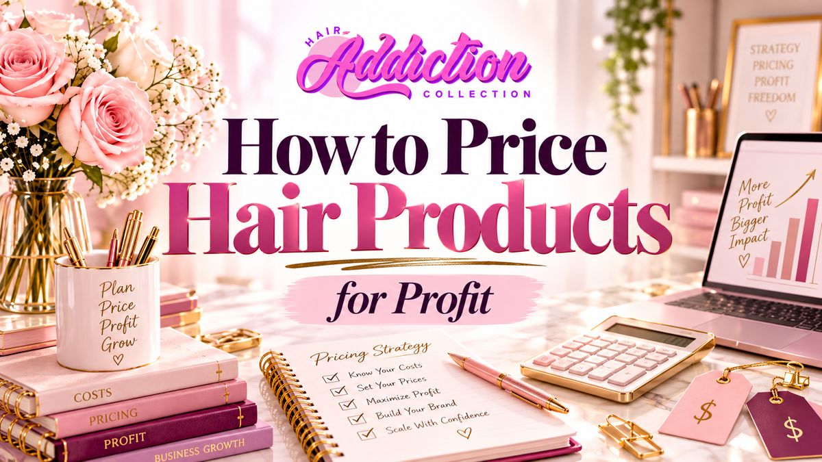 How to Price Hair Products for Profit - Hair Addiction Collection