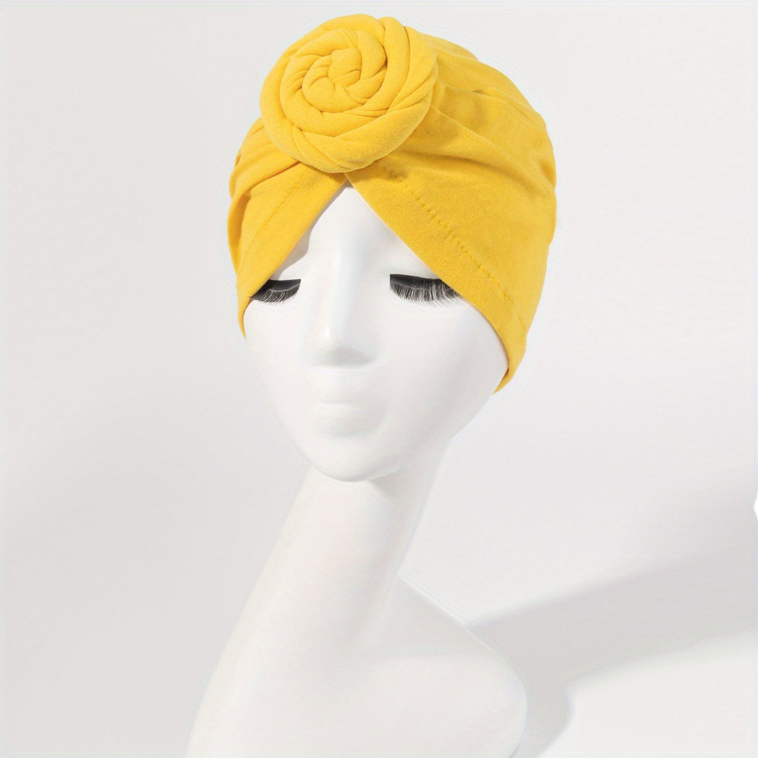 Pre-tied Turban - Stylish Knot Design, Breathable & Comfortable Fabric, Perfect