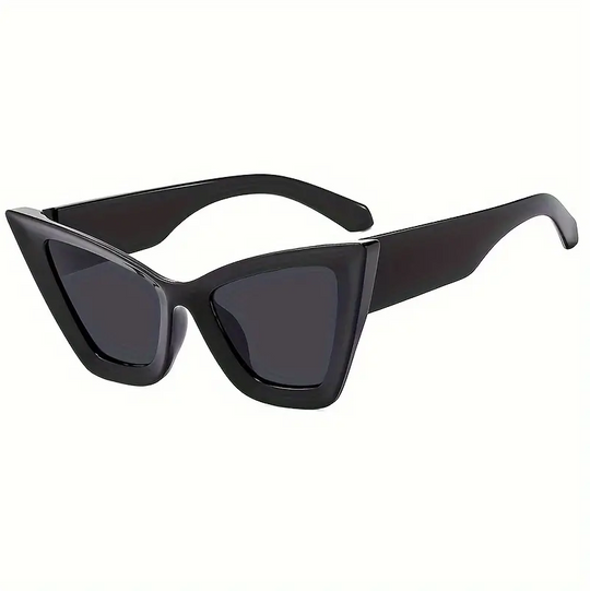 Trendy Oversized Cat Eye Glasses - Y2K Fashion, Anti-Glare, Perfect for Vacation, Beach Party, and Outdoor Activities