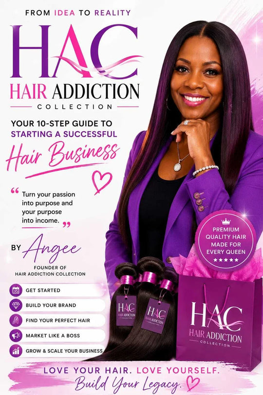 From Idea to Reality  |  10-Step Guide to Starting a Successful Hair Business | Digital Ebook