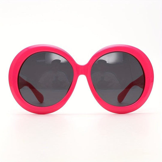 Oversized Round Retro Gradient Anti-Glare Sun Shades