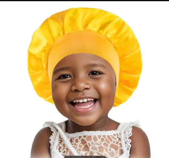 Girls - Wide Brim Sleep & Shower Cap