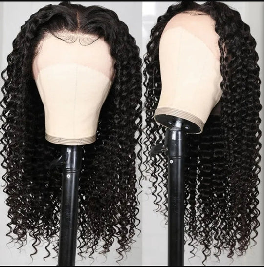 luxurious 13x4 deep wave lace front wig