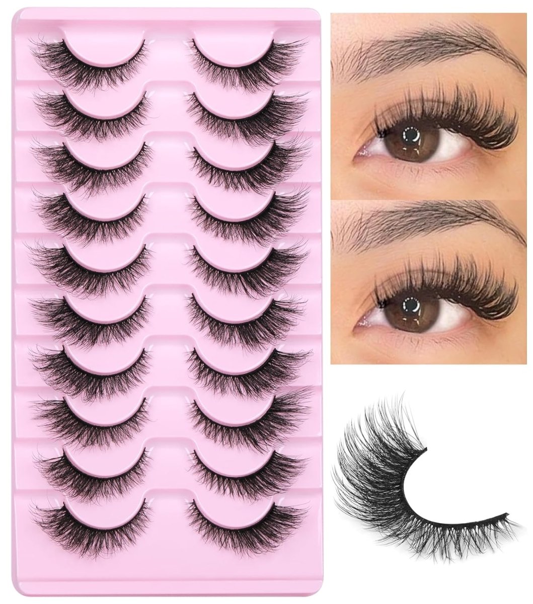 3d Mink eyelashes Natural - For Elegant and Luxurious Looks - Hair Addiction Collection