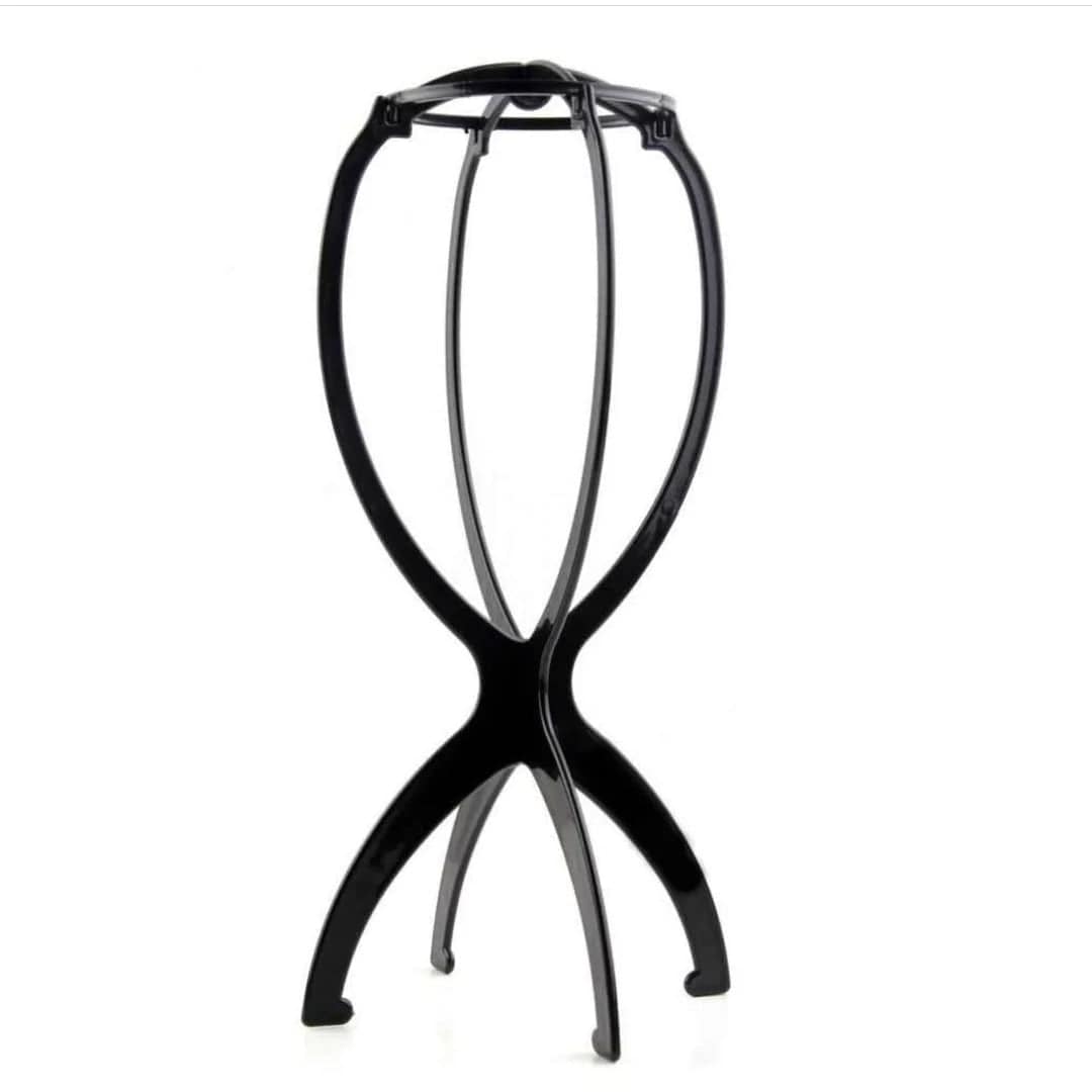 Black - Wig Holder Made 