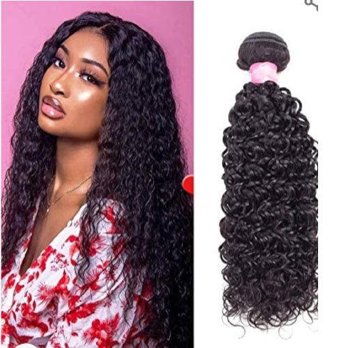 Brazilian Curly Hair Bundle: 1B Luxurious, Low Luster, Frizz-Free in Humidity, Perfect Curl Hold - Hair Addiction Collection