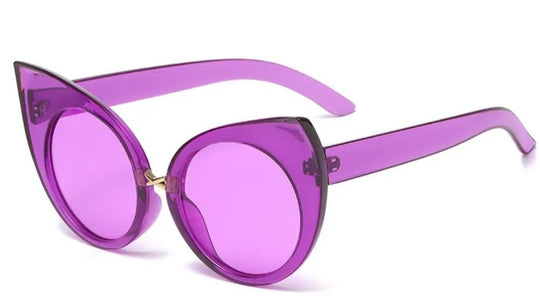 H.A.C. Oversized Round Sunglasses - Comfortable & Stylish Daily Wear with a Unique Twist - Hair Addiction Collection