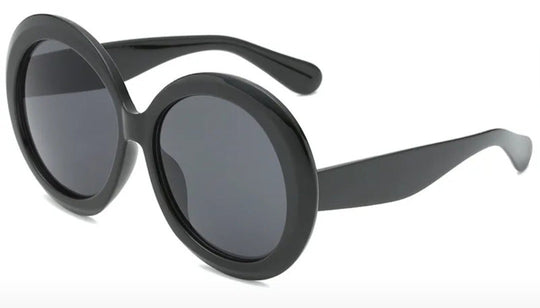 H.A.C. Oversized Round Sunglasses - Comfortable & Stylish Daily Wear with a Unique Twist - Hair Addiction Collection