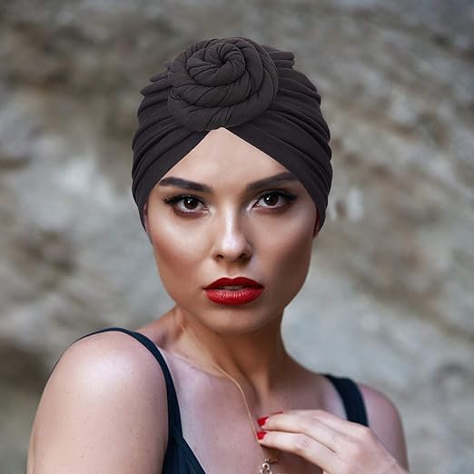 Pre-tied Turban - Stylish Knot Design, Breathable & Comfortable Fabric, Perfect